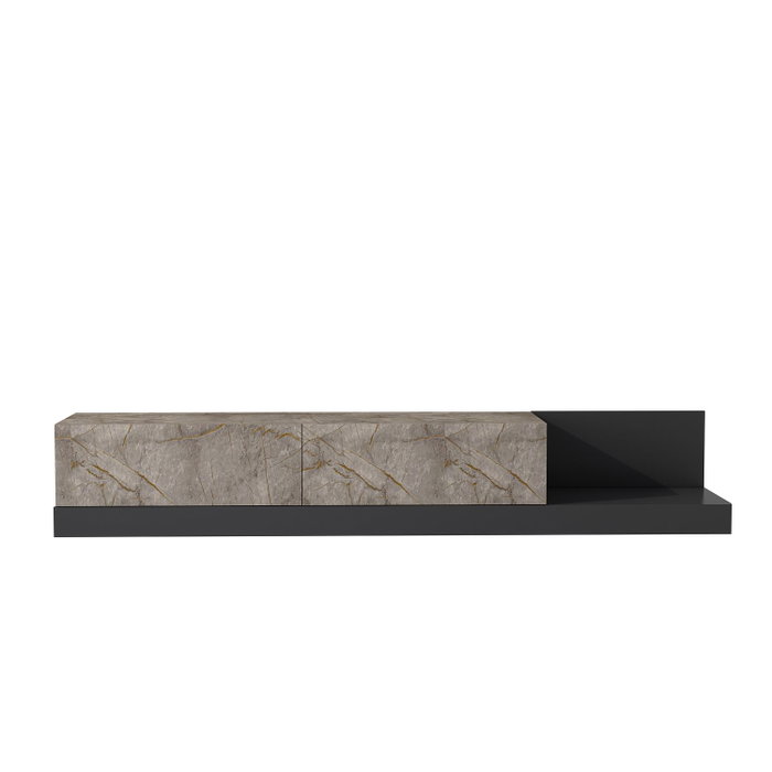 Hanah Home Soporte para TV Gordion Marble y Antracita